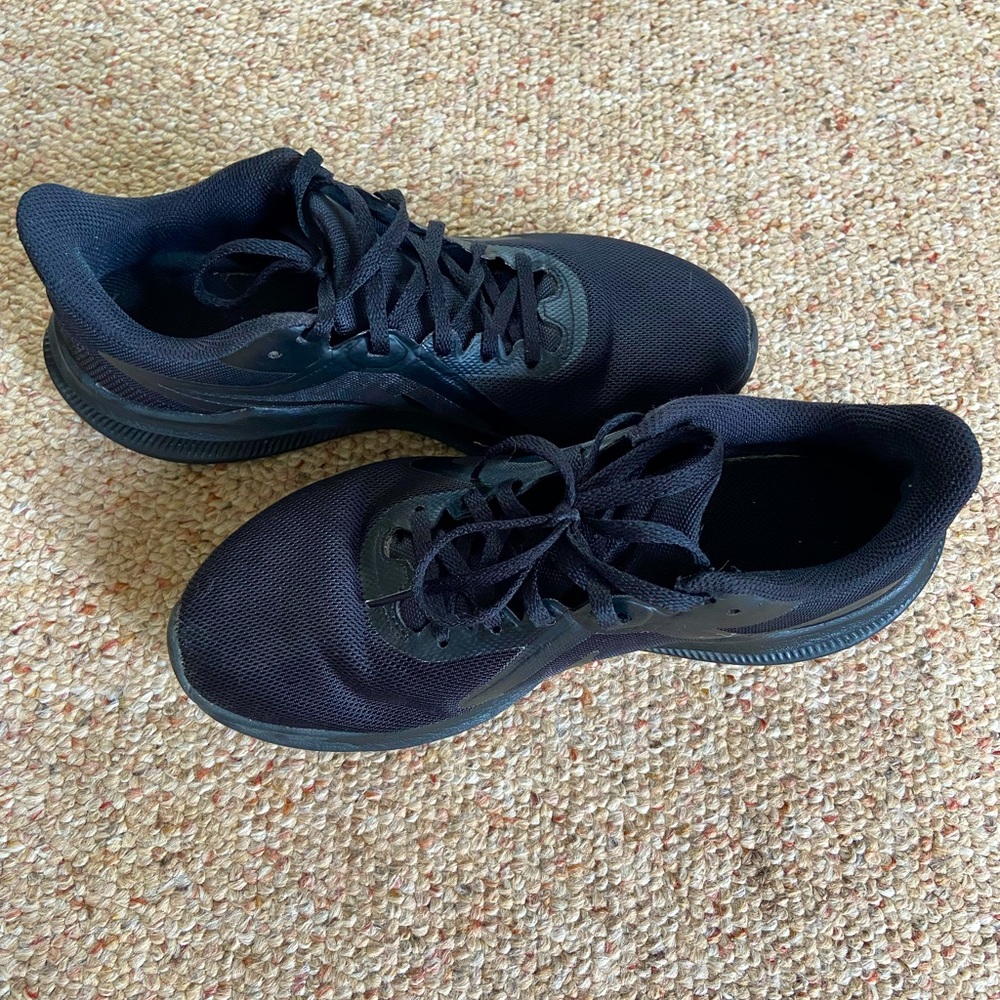 Black Nike sneakers